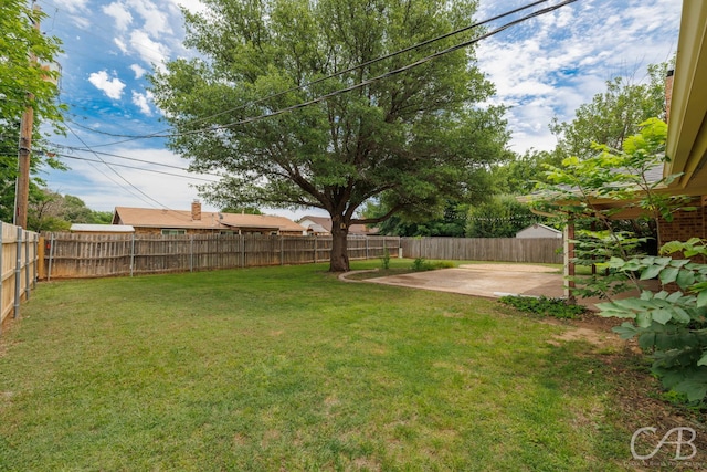 4417 Pamela Dr, Abilene, TX 79606 - view of yard featuring a patio