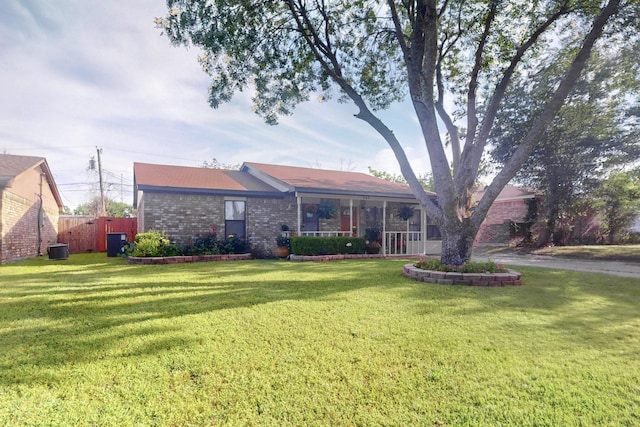 805 Loganwood Dr, Royse City, TX 75189 - back of house with brick siding and cooling unit