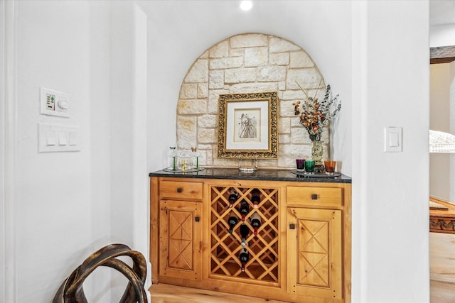 933 Glenhurst Rd, Keller, TX 76248 - bar area with light wood-style flooring