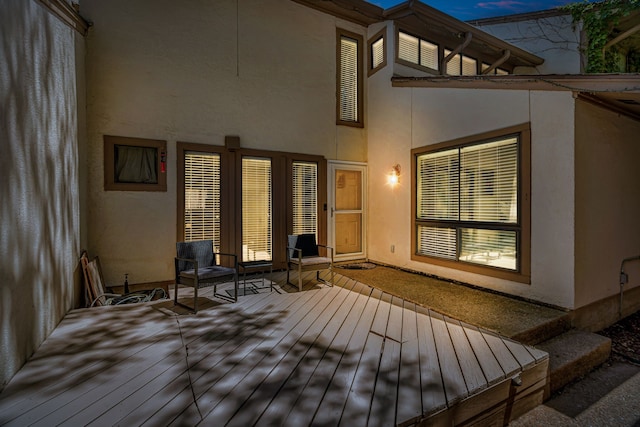 6433 Southpoint Dr, Dallas, TX 75248 - view of wooden terrace