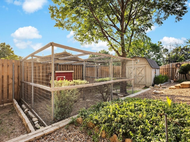 8521 Brookridge Dr, North Richland Hills, TX 76182 - fenced backyard featuring exterior structure and a shed