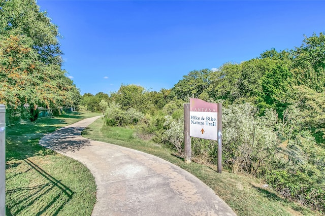 9012 Terrel St, Lantana, TX 76226 - surrounding community with a view of trees