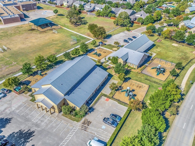 9012 Terrel St, Lantana, TX 76226 - aerial perspective of suburban area