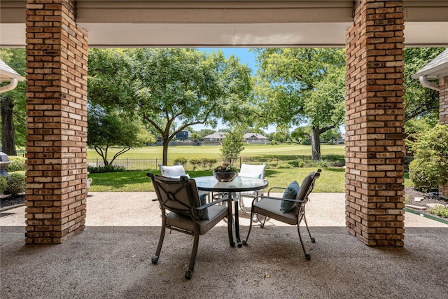 934 Hills Creek Dr, Mckinney, TX 75072 - view of patio / terrace with outdoor dining area