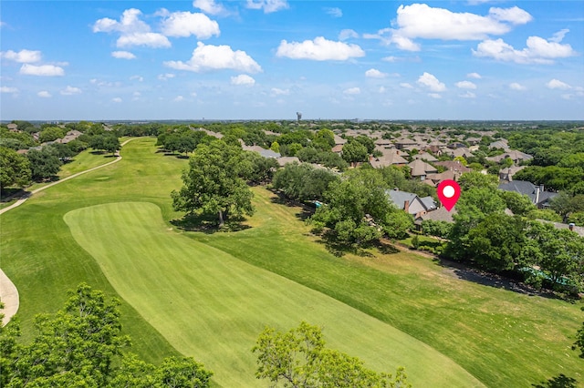 934 Hills Creek Dr, Mckinney, TX 75072 - aerial view of residential area with a golf course