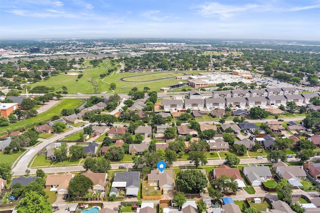 2833 Miller Pl, Mesquite, TX 75150 - aerial view of property and surrounding area with nearby suburban area