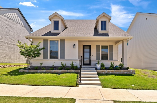 1413 Horizon Way, Northlake, TX 76247 - view of front of property with a shingled roof and a front yard