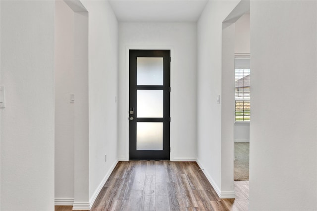 1413 Horizon Way, Northlake, TX 76247 - entrance foyer featuring wood finished floors and baseboards