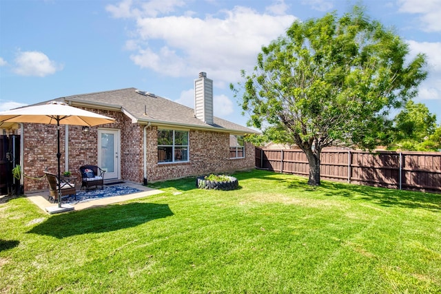 2836 Dawn Spring Dr, Little Elm, TX 75068 - view of yard featuring a patio
