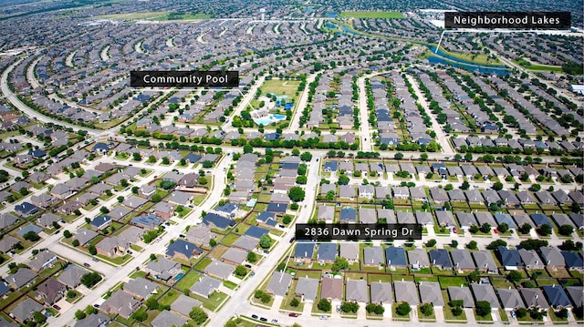 2836 Dawn Spring Dr, Little Elm, TX 75068 - view of property location