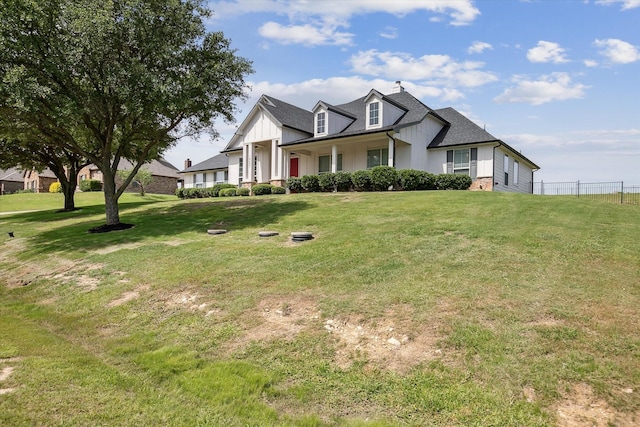 10601 Los Rios Dr, Fort Worth, TX 76179 - view of front of property with a chimney and board and batten siding