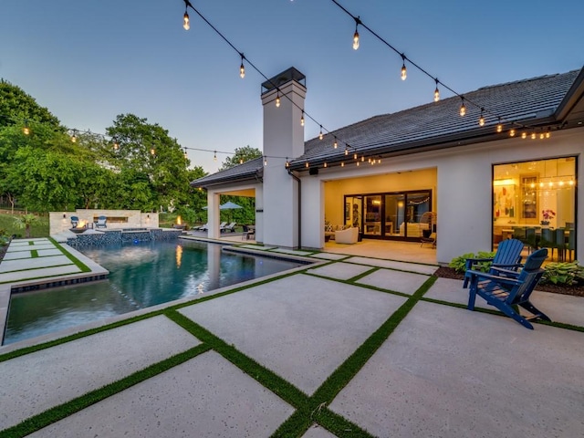 620 Redwood Creek Dr, Fairview, TX 75069 - outdoor pool with a patio area