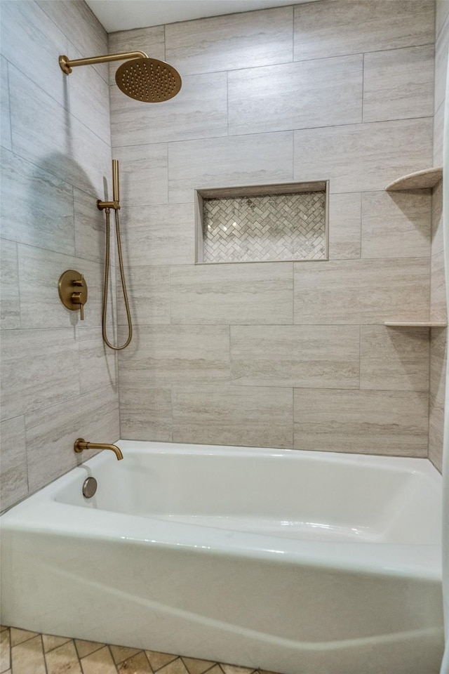 309 Westpark Dr N, Mckinney, TX 75071 - bathroom featuring bathing tub / shower combination