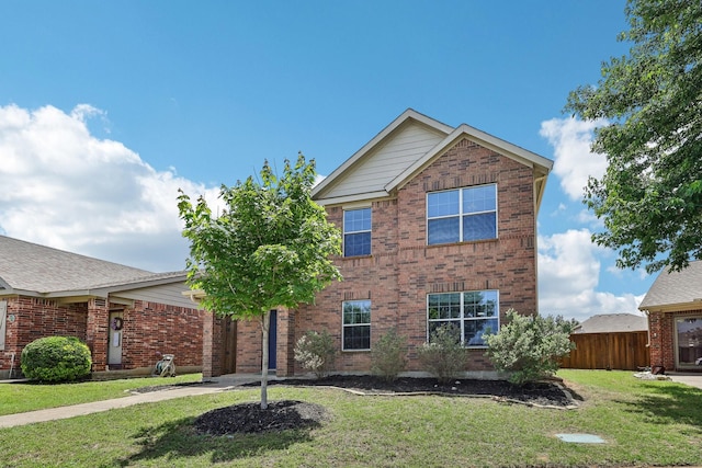 8808 Eastwood Ave, Cross Roads, TX 76227 - traditional-style home featuring brick siding