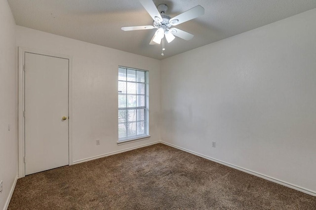 307 Apache Trl, Alvarado, TX 76009 - carpeted empty room with ceiling fan and baseboards