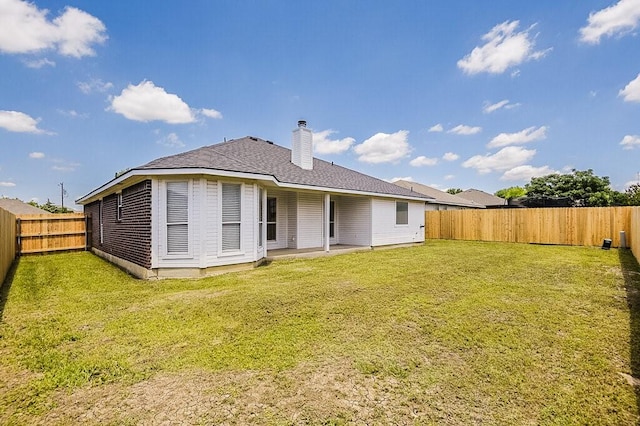 307 Apache Trl, Alvarado, TX 76009 - back of house featuring a chimney