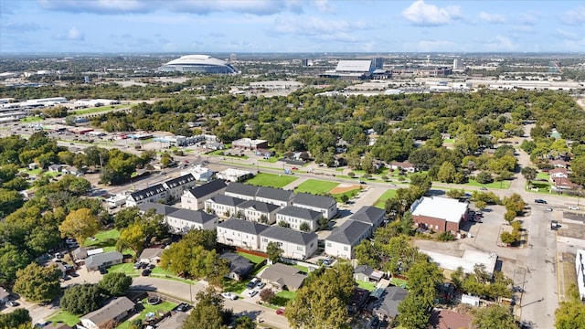 1946 Bel Air Dr, Arlington, TX 76010 - aerial view of property and surrounding area