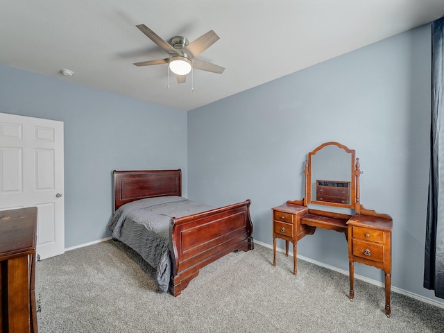905 Jonius Creek Dr, Little Elm, TX 75068 - bedroom featuring carpet floors, ceiling fan, and baseboards