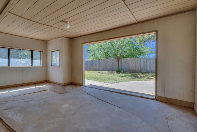 1507 Linda St, Bowie, TX 76230 - view of unfurnished sunroom