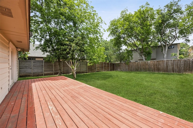 8803 Daytonia Ave, Dallas, TX 75218 - view of wooden terrace
