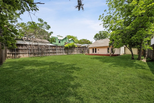 8803 Daytonia Ave, Dallas, TX 75218 - view of yard with a deck