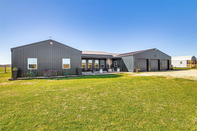 1841 Rs County Road 1402, Point, TX 75472 - exterior space with a detached garage