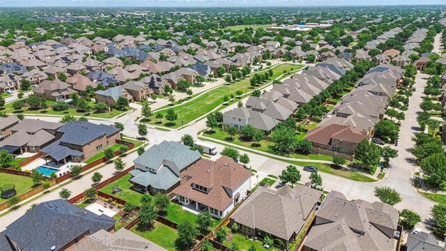 3604 Mendocino Trl, Mckinney, TX 75070 - aerial perspective of suburban area