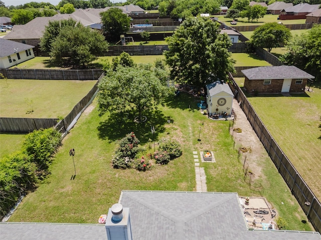 1003 E Burnett St, Ennis, TX 75119 - aerial perspective of suburban area