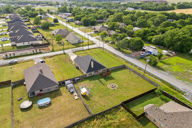 201 E St, Josephine, TX 75173 - aerial view of residential area