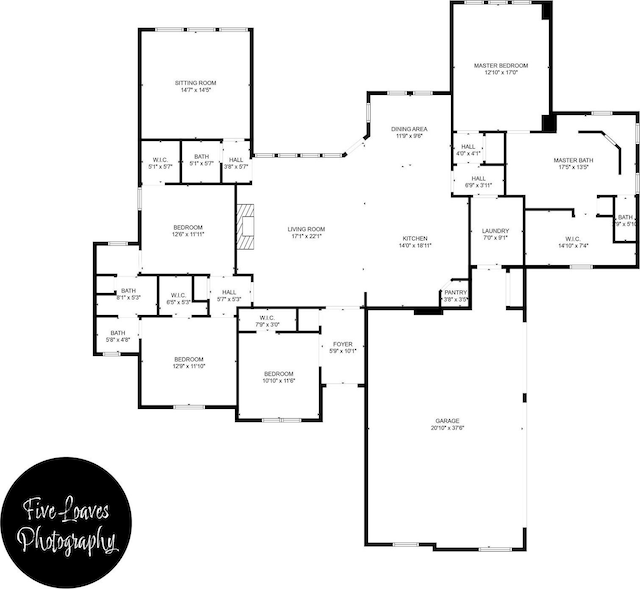 726 County Road 3355, Paradise, TX 76073 - home floor plan
