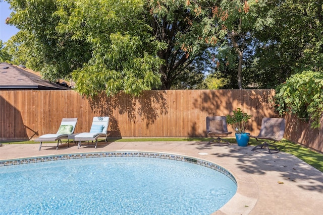 2902 Panhandle Dr, Grapevine, TX 76051 - view of pool featuring a fenced backyard and a patio