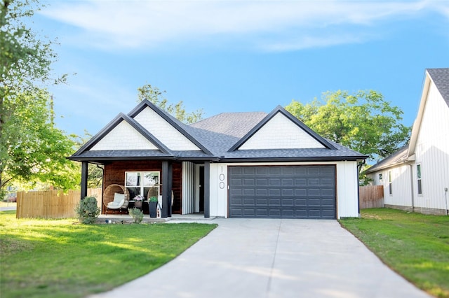 100 E 3rd St, Tolar, TX 76476 - view of front of property with a garage, driveway, and roof with shingles