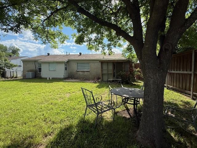 view of rear view of property