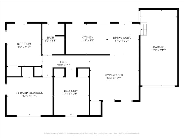 2305 Joey Dr, Waco, TX 76711 - home floor plan