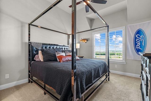 412 Appaloosa Run, Argyle, TX 76226 - carpeted bedroom with baseboards and ceiling fan