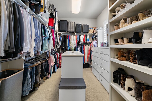 412 Appaloosa Run, Argyle, TX 76226 - spacious closet featuring light carpet