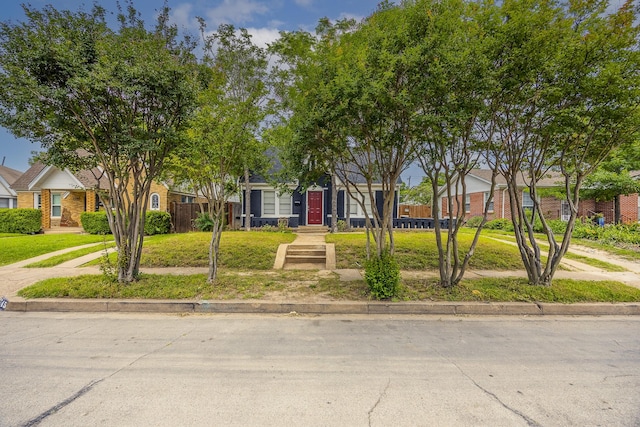 2741 Ivandell Ave, Dallas, TX 75211 - obstructed view of property featuring brick siding