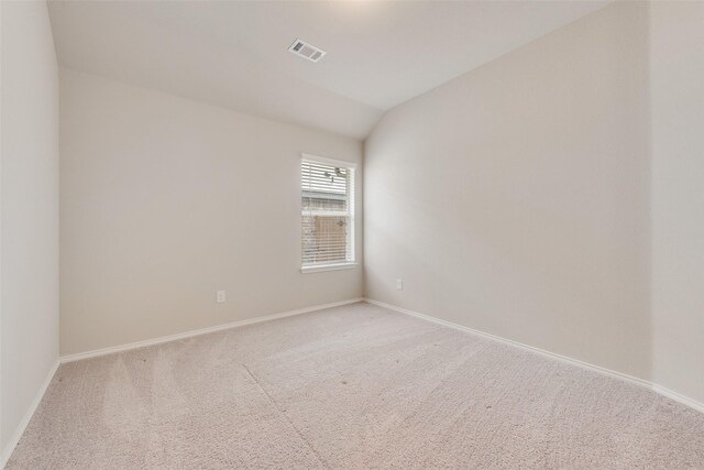 4505 Ridgehurst Ln, Fort Worth, TX 76036 - unfurnished room featuring light carpet, baseboards, and lofted ceiling