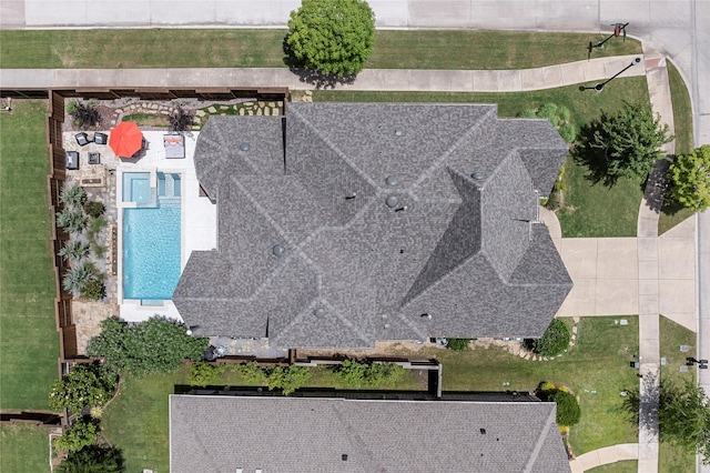 4530 Crossvine Dr, Prosper, TX 75078 - bird's eye view of a pool area