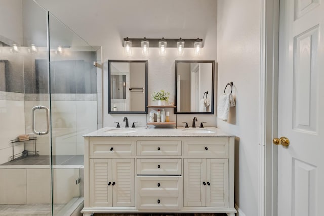 110 Redwood, Terrell, TX 75160 - full bath with a stall shower and double vanity