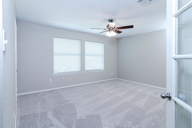 9908 Summer Sweet Dr, Mckinney, TX 75072 - carpeted spare room featuring a ceiling fan and baseboards