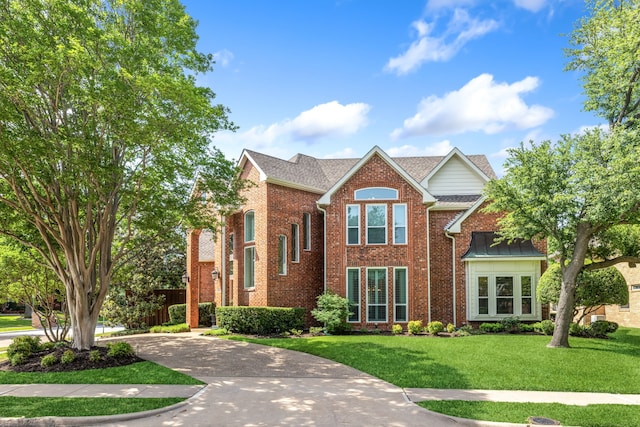 3441 Mount Vernon Way, Plano, TX 75025 - traditional-style home featuring brick siding and roof with shingles