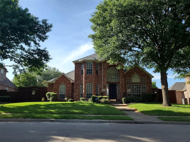 3725 Hibbs St, Plano, TX 75025 - traditional-style home featuring brick siding