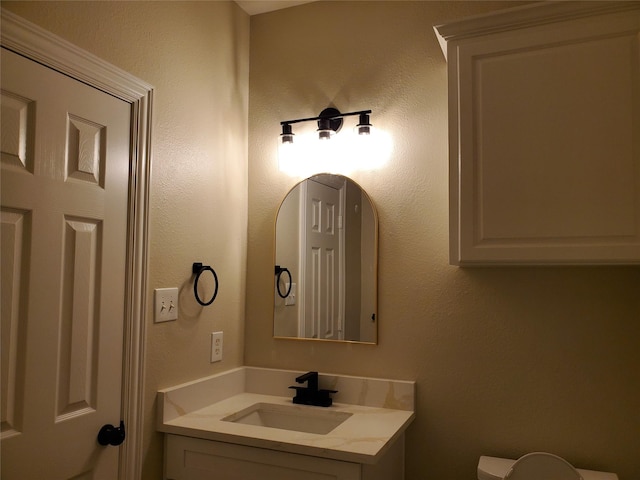 3725 Hibbs St, Plano, TX 75025 - bathroom featuring vanity and toilet
