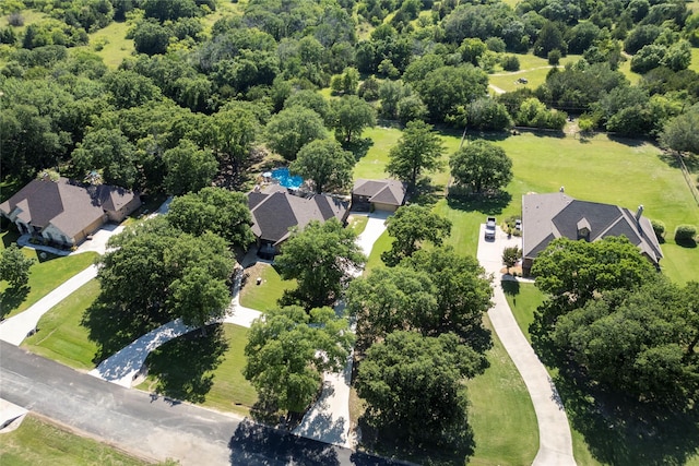 196 Ellis Creek Dr, Weatherford, TX 76085 - bird's eye view