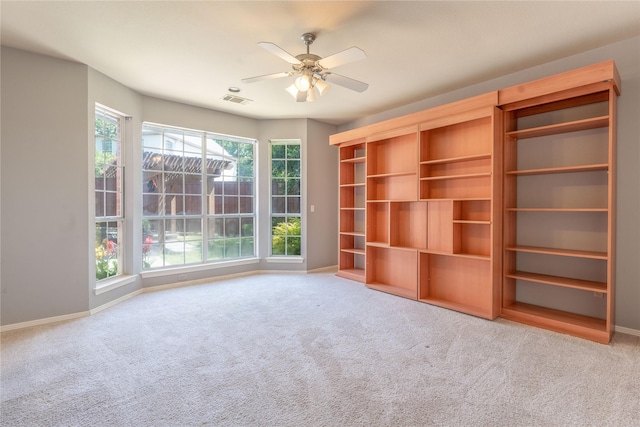 209 Timber Lake Dr, Southlake, TX 76092 - carpeted spare room with baseboards and a ceiling fan