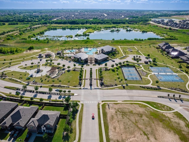 3519 Tunnel Ave, Aubrey, TX 76227 - aerial overview of property's location featuring a large body of water