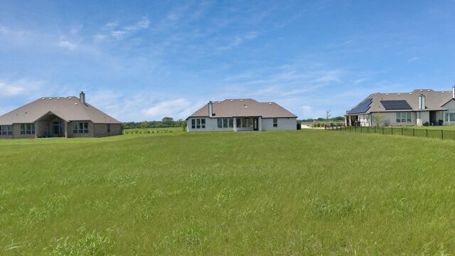 14908 S County Line Rd, Justin, TX 76247 - view of yard