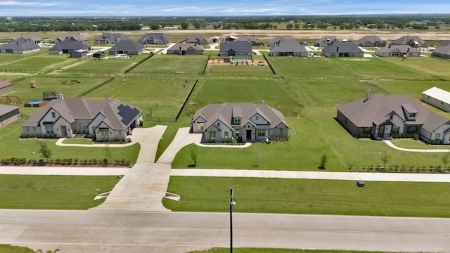 14908 S County Line Rd, Justin, TX 76247 - aerial perspective of suburban area