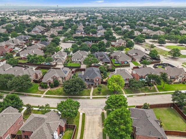 2671 Marshall Dr, Frisco, TX 75033 - aerial perspective of suburban area